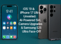 iOS 19 & iPhone 17 Ultra Unveiled: AI-Powered Siri, Camera Upgrades & Samsung S25 Ultra Face-Off