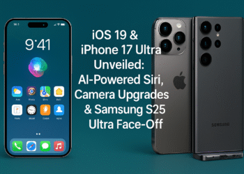 iOS 19 & iPhone 17 Ultra Unveiled: AI-Powered Siri, Camera Upgrades & Samsung S25 Ultra Face-Off
