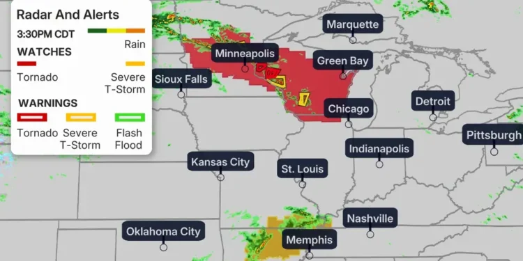 Tornado Emergency: Midwest & Plains Face Multi-Day Severe Storm Threat – Live Updates