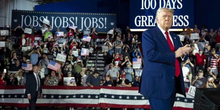 Trump Ramps Up Criticism of Pollsters as New Survey Gives Him Failing Marks for First 100 Days