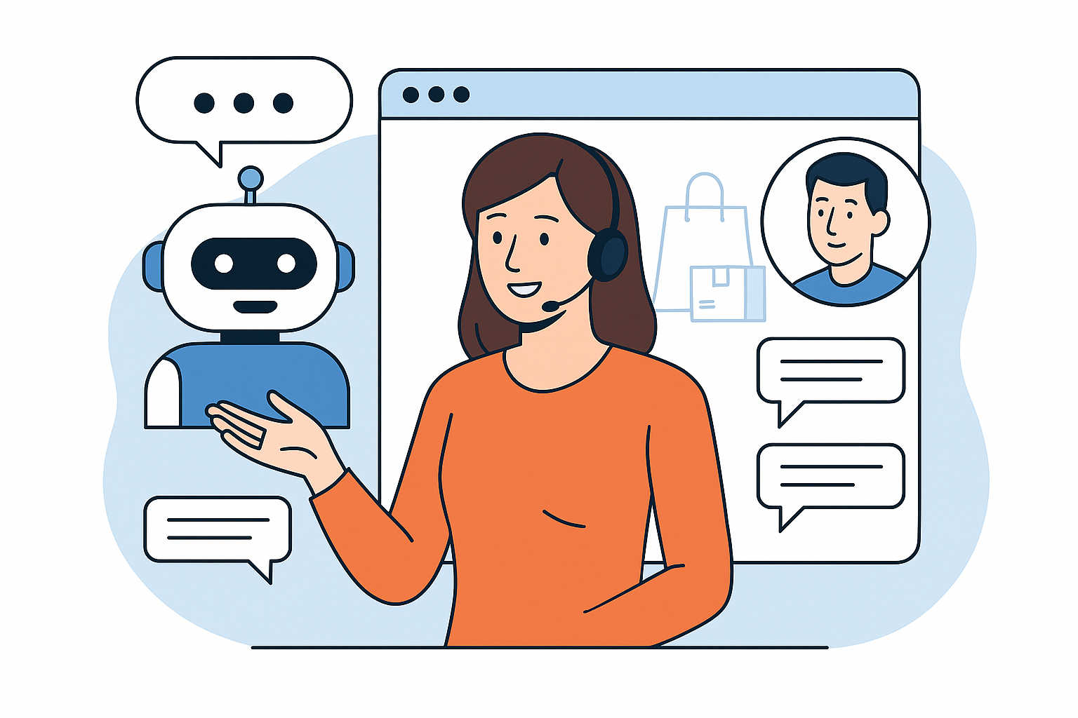 AI in E-Commerce: How Chatbots Are Replacing Human Customer Support Agents